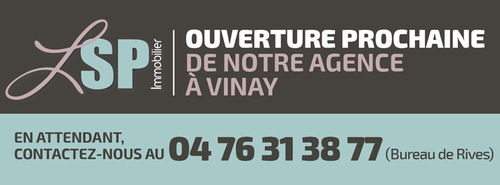 Ouverture de notre nouvelle agence à Vinay