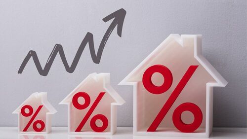 La hausse des taux de crédit immobilier se poursuit et la production de crédits baisse
