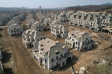 Chine : constructions abandonnées