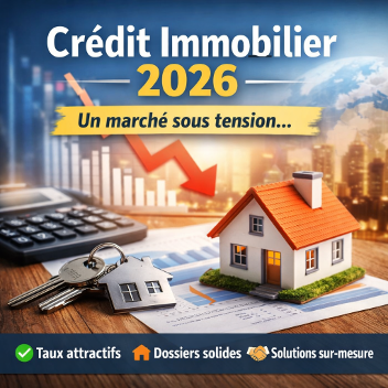 Crédit immobilier 2026 : Incertitude