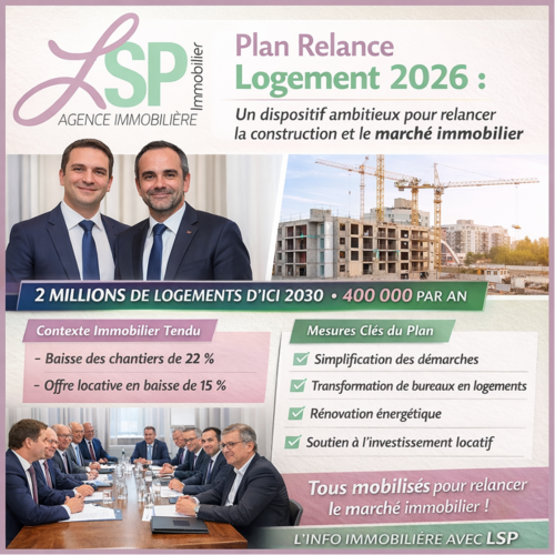 Plan Relance Logement 2026