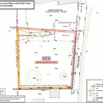 Terrain hors lotissement : Le Grand Lemps