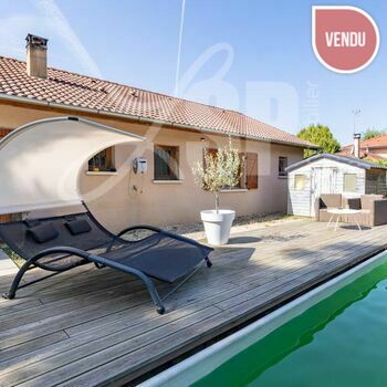 Villa plain-pied avec terrain